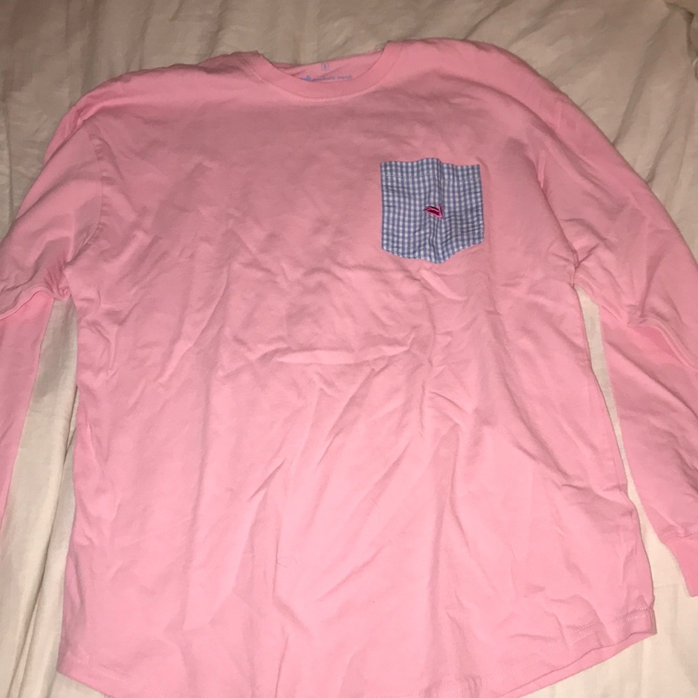 PINK SOUTHERN MARSH LONG-SLEEVE T-SHIRT